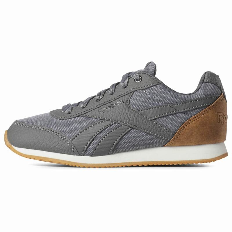 Reebok Royal Classic Jogger 2 Tenisky Chlapcenske - Siva/Čierne/Biele BF2897UT